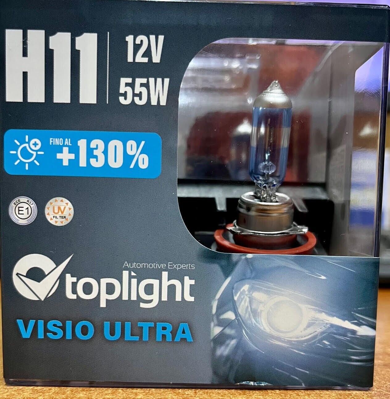 Set Lampade H11 +130% Visio Ultra 39063VU