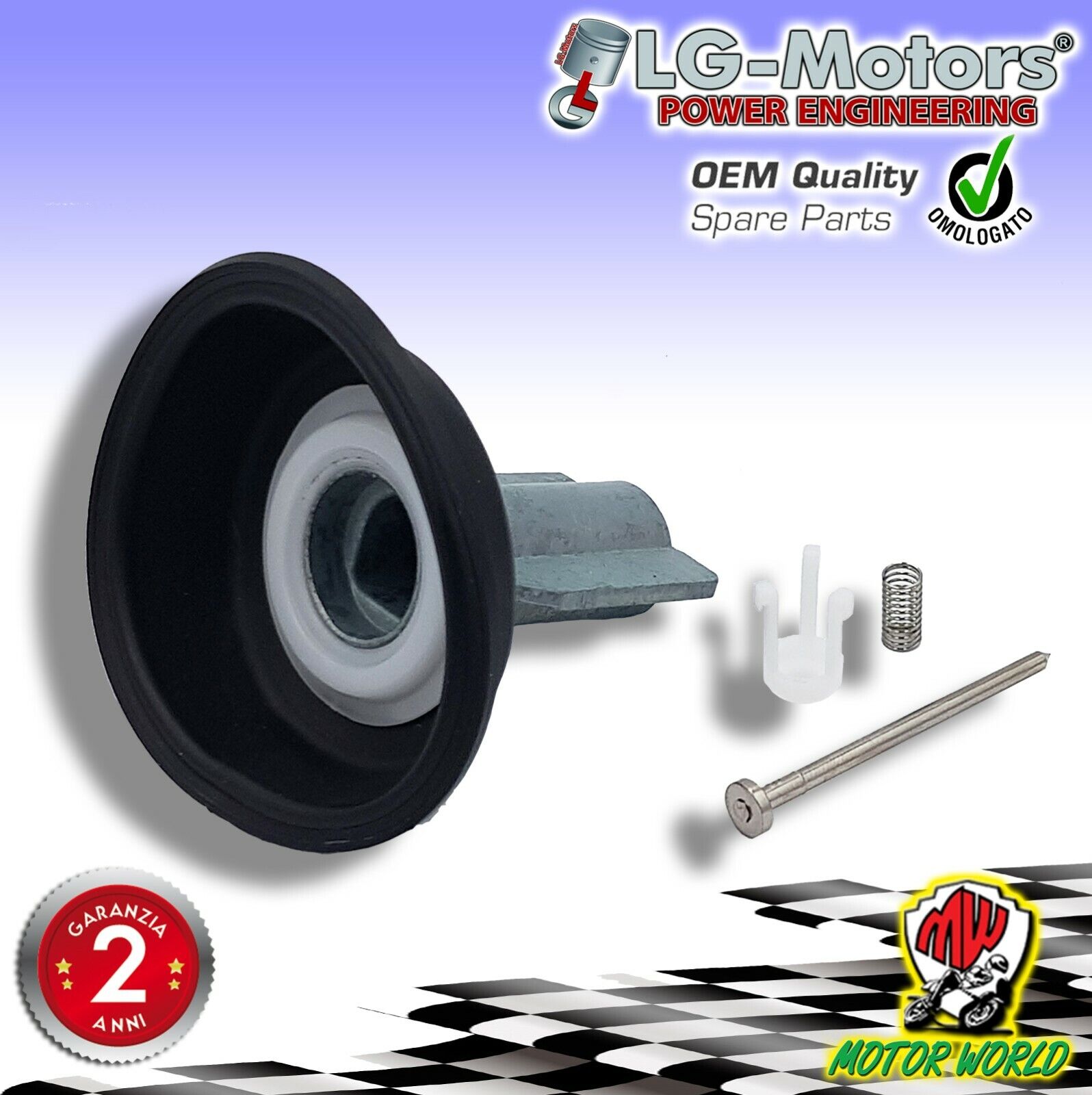 MEMBRANA CARBURATORE PIAGGIO VESPA LX 4T FL 125 2009