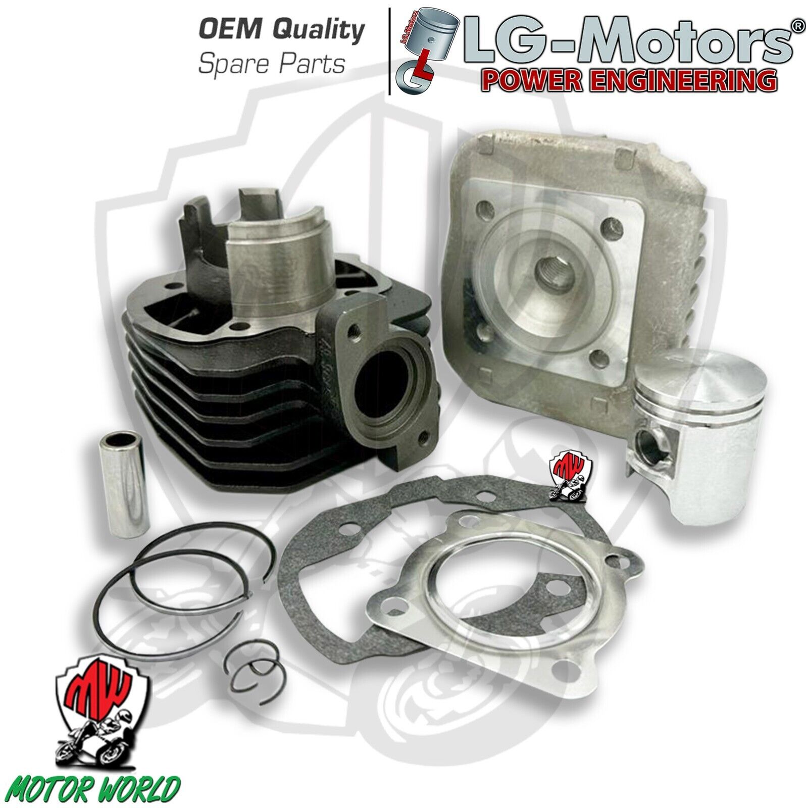 GRUPPO TERMICO 50cc CILINDRO Ø40 LG-MOTORS PEUGEOT SPEEDFIGHT 2 50 2T 2005 2006
