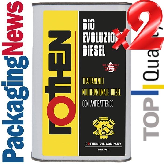 Rothen ADDITIVO Auto Top Motori Diesel PULITORE Pulizia INIETTORI BIO Evoluzione