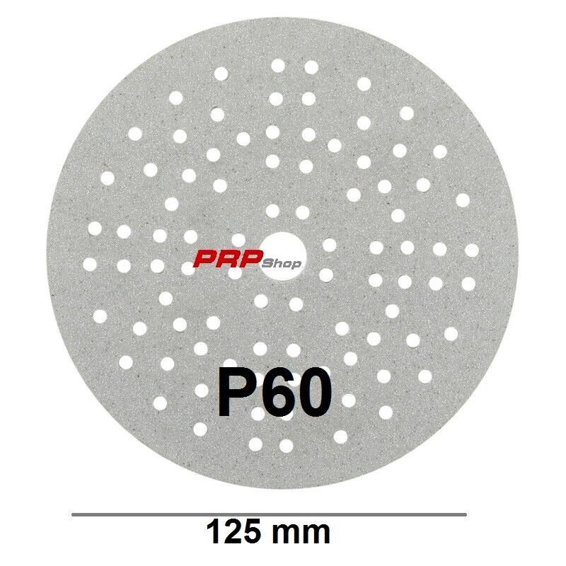 DISCHI ABRASIVI CERAMICO MULTIFORO Ø 125 IRIDIUM MIRKA PER LEVIGATRICE GRANA 60