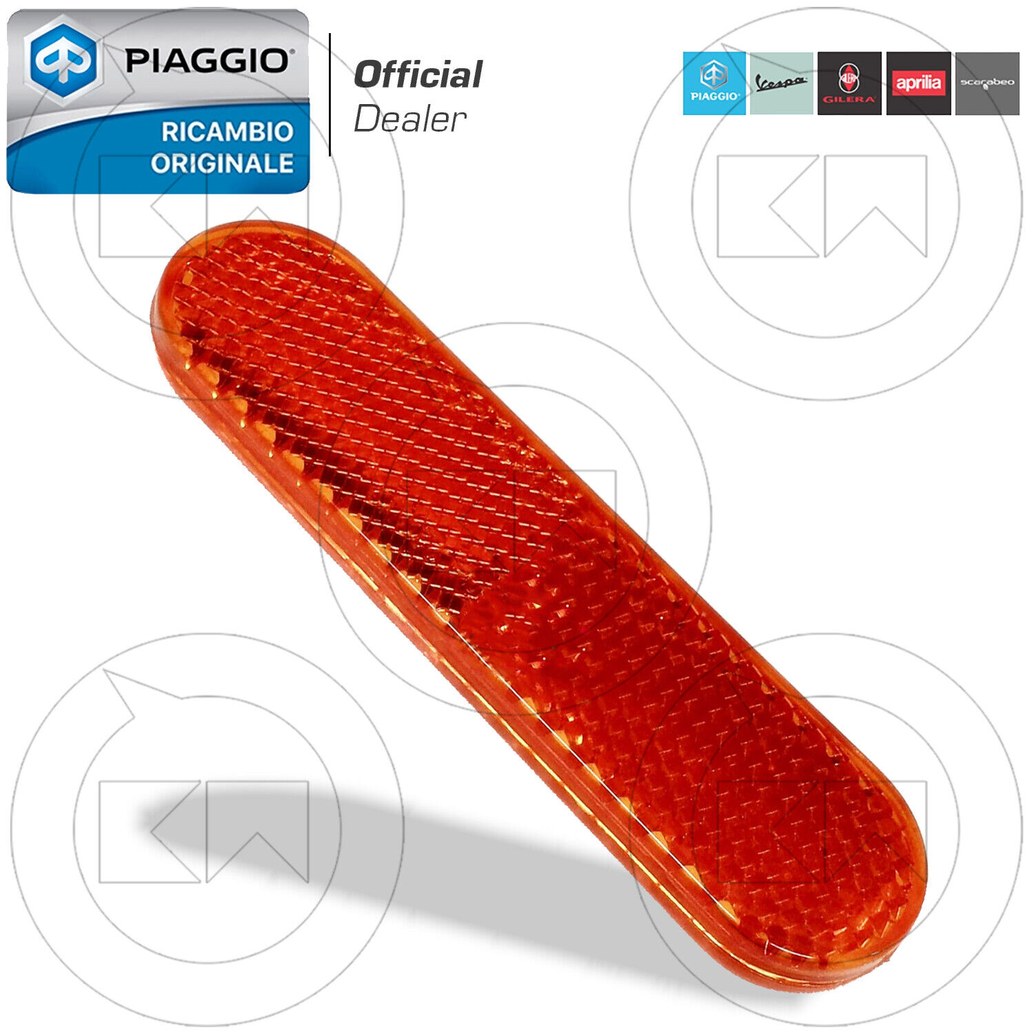 CATARIFRANGENTE CATADIOTTRO LATERALE ORIGINALE PIAGGIO ZIP 4T E4 50 2018-2020