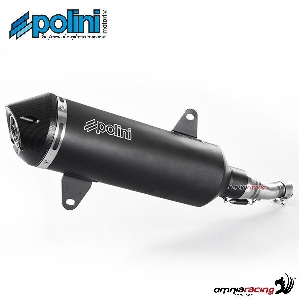 Polini steel full exhaust system for Yamaha Xmax 300 ie Euro4 2017>
