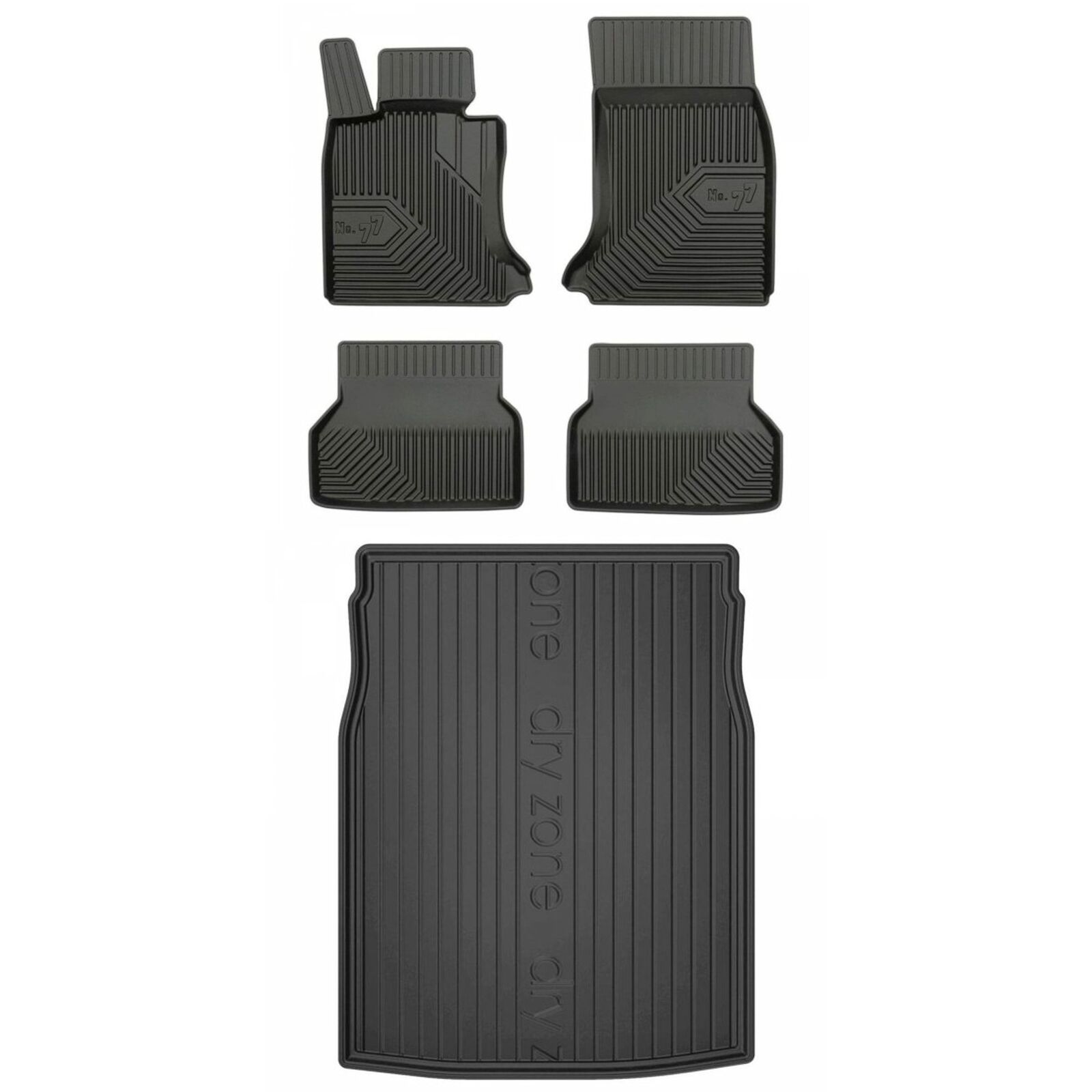 Set di tappetini e stuoie si adatta per BMW 5 E60 2003-2010