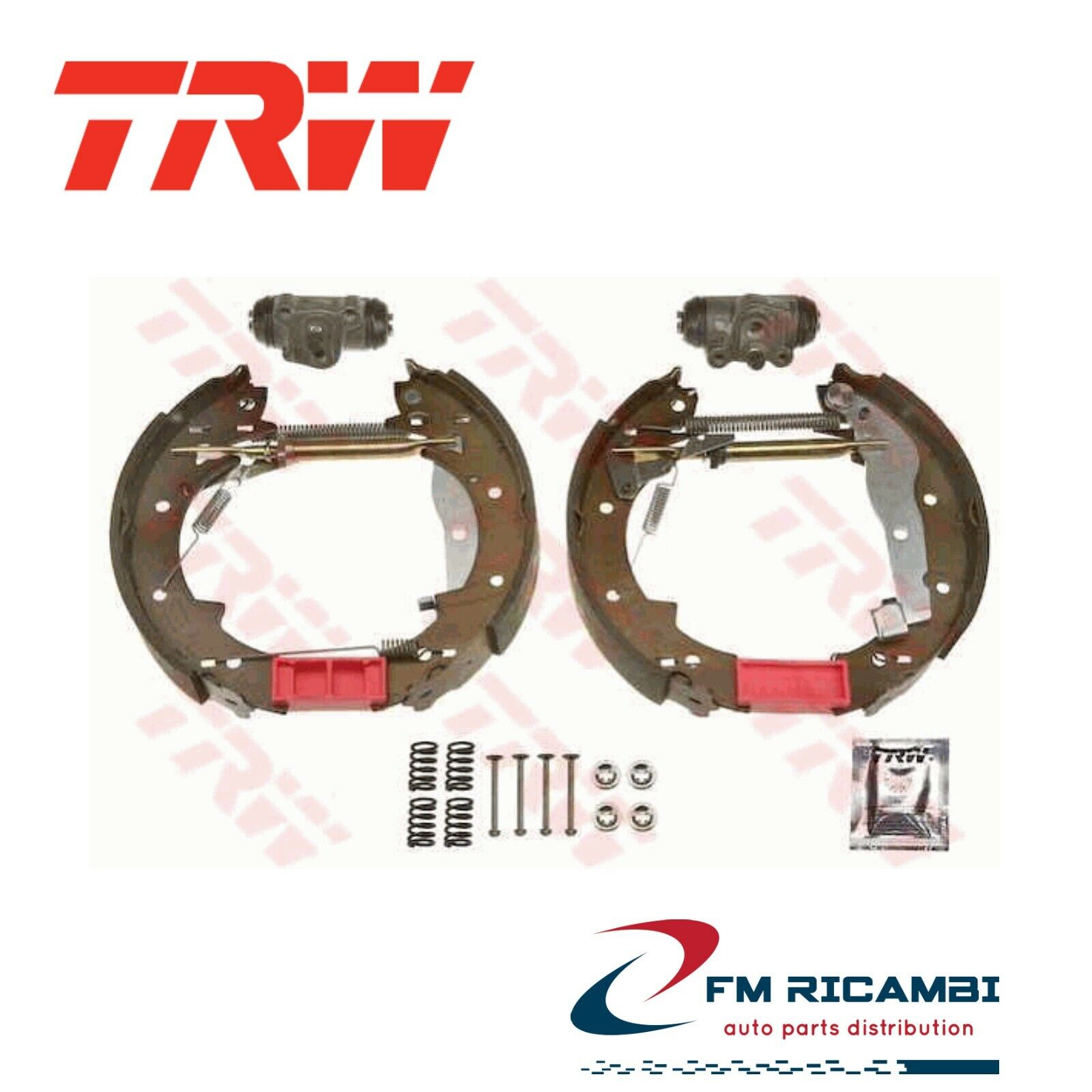 GSK1624 TRW KIT GANASCE CON CILINDRETTI FRENO OPEL ASTRA 88>