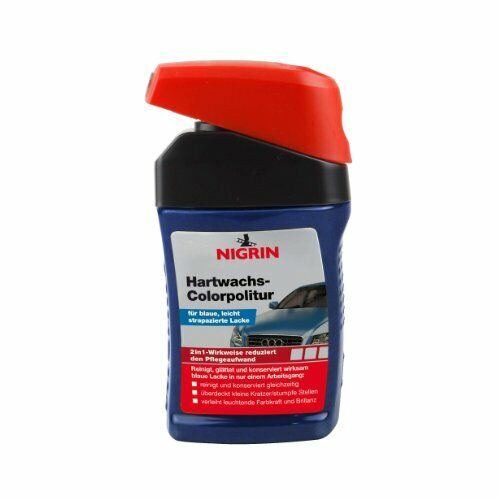 Nigrin Lackpflege Hartwachs-Colorpolitur blau 300ml (B1J)