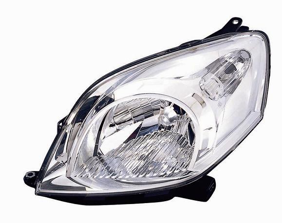 FARO FANALE PROIETTORE ANTERIORE DX DESTRO FIAT FIORINO - QUBO - CITROEN NEMO -