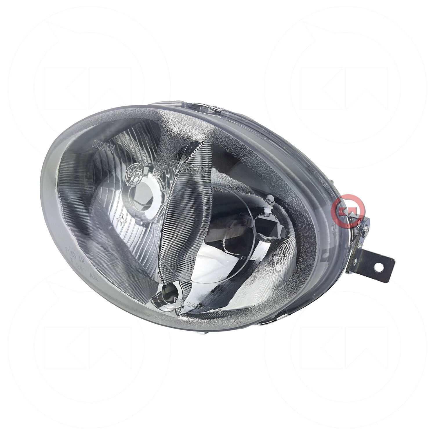 FARO ANTERIORE GRUPPO OTTICO OVALE BOSATTA F297 PIAGGIO VESPA ET4 125 1999/2002