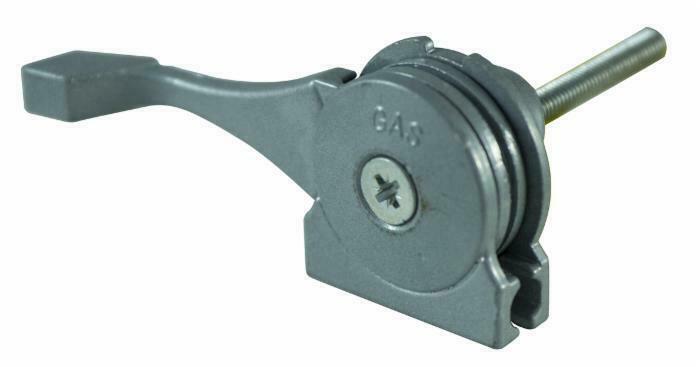 MANETTINO LEVA ACCELLERATORE METALLO DX SX TRATTORE MOTOZAPPA FILETTO M6 (20038)