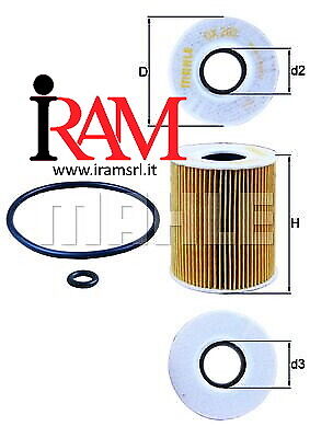 *FILTRO OLIO KNECHT - OX 203D -