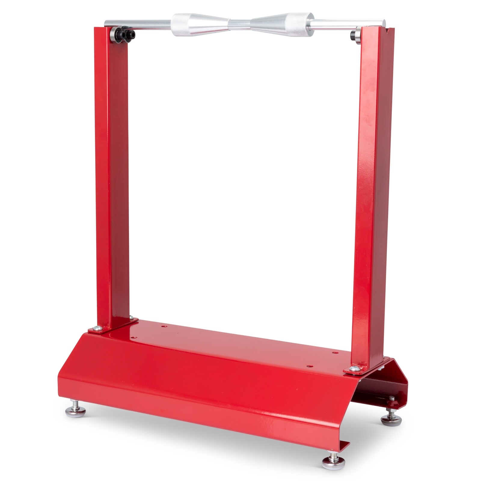 Wheel Balancer Motorbike Truing Balancing Rim Tire Truing Stand Red