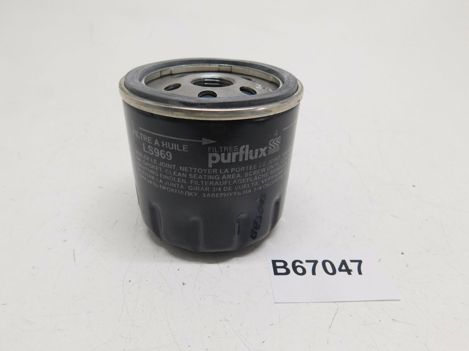 FILTRO OLIO OIL FILTER PURFLUX PER AUDI A1 A3 A4 A5 VOLKSWAGEN POLO LS969