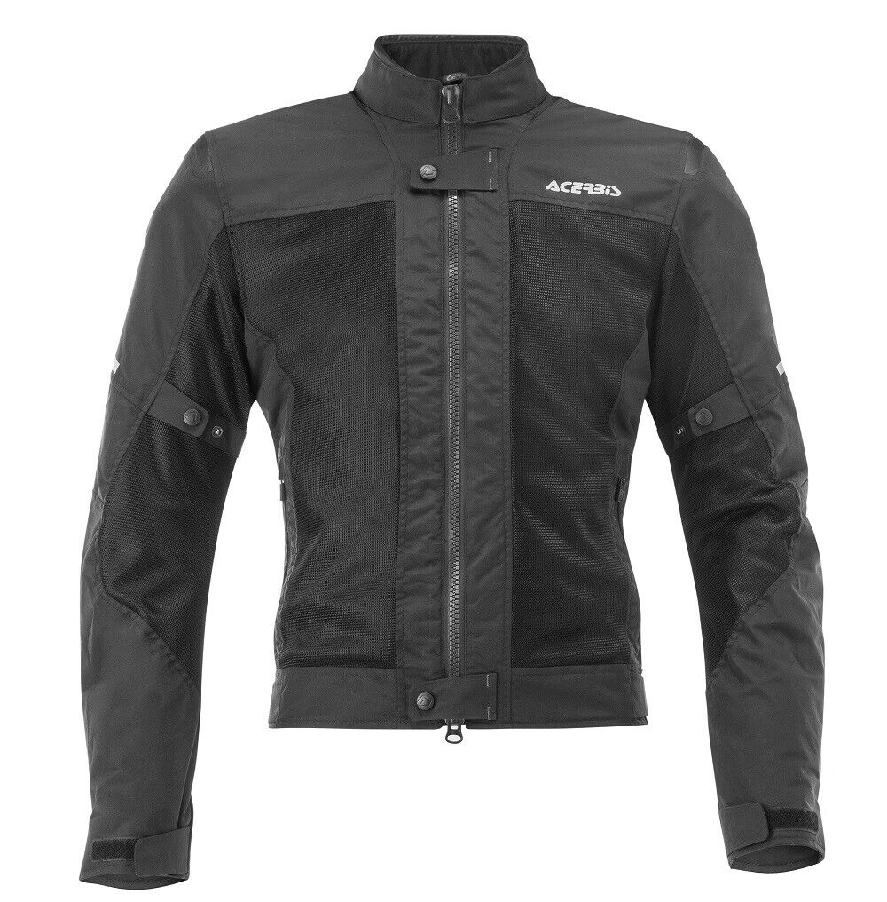 GIACCA MOTO DONNA ACERBIS ESTIVA RAMSEY VENTED 2.0 LADY NERO BLACK TG XL