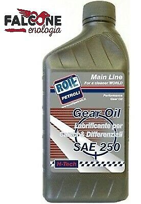 OLIO ROIL Lubrificante per cambi e differenziali GEAR OIL SAE 250 flacone da 1L