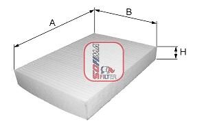 Filtro, Aria abitacolo - SOFIMA S 3211 C