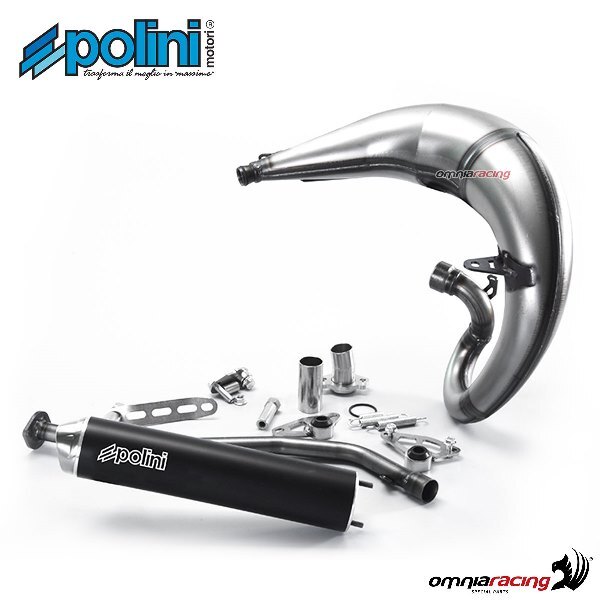 Polini marmitta alta for race per Vent Derapage 50 Minarelli AM6 Euro4 2T