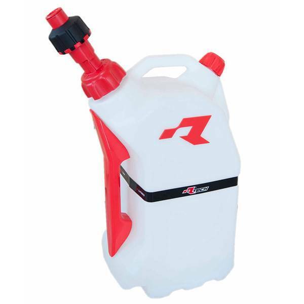 tanica per benzina carburante rifornimento rapido Rtech plastica 15 litri rosso