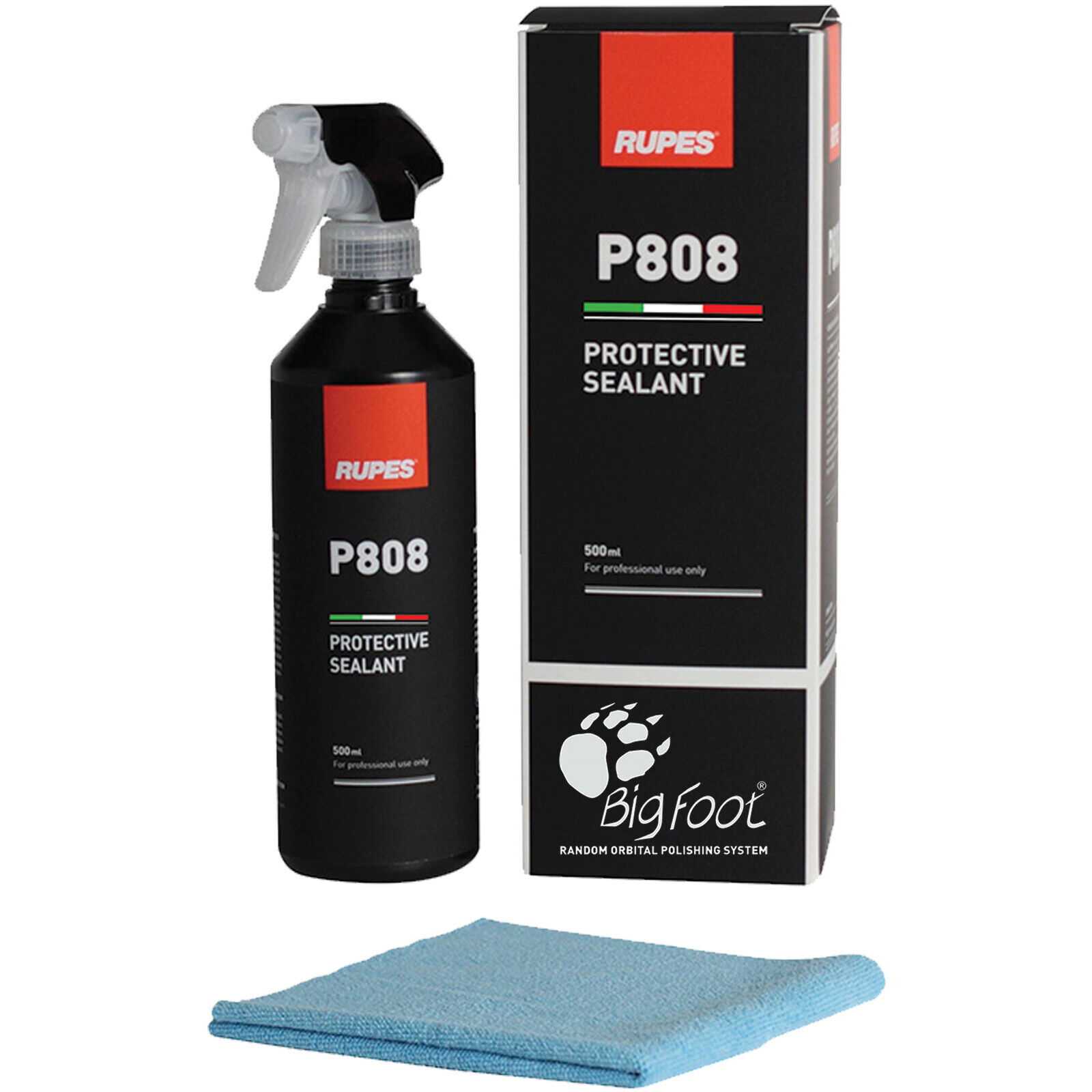 Sigillante Protettivo da 500ml Lucidatura Carrozzeria Auto RUPES Moto Spray P808