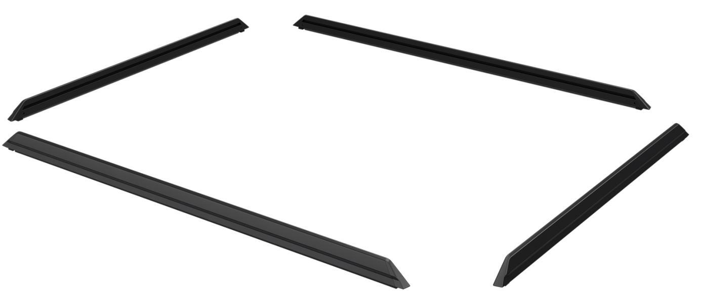 Thule Caprock Piattaforma tetto auto Kit Spondine S 611201