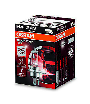 Una lampada Lampadina Alogena OSRAM TRUCKSTAR 64196LTS P43t 24V 75/70W H4