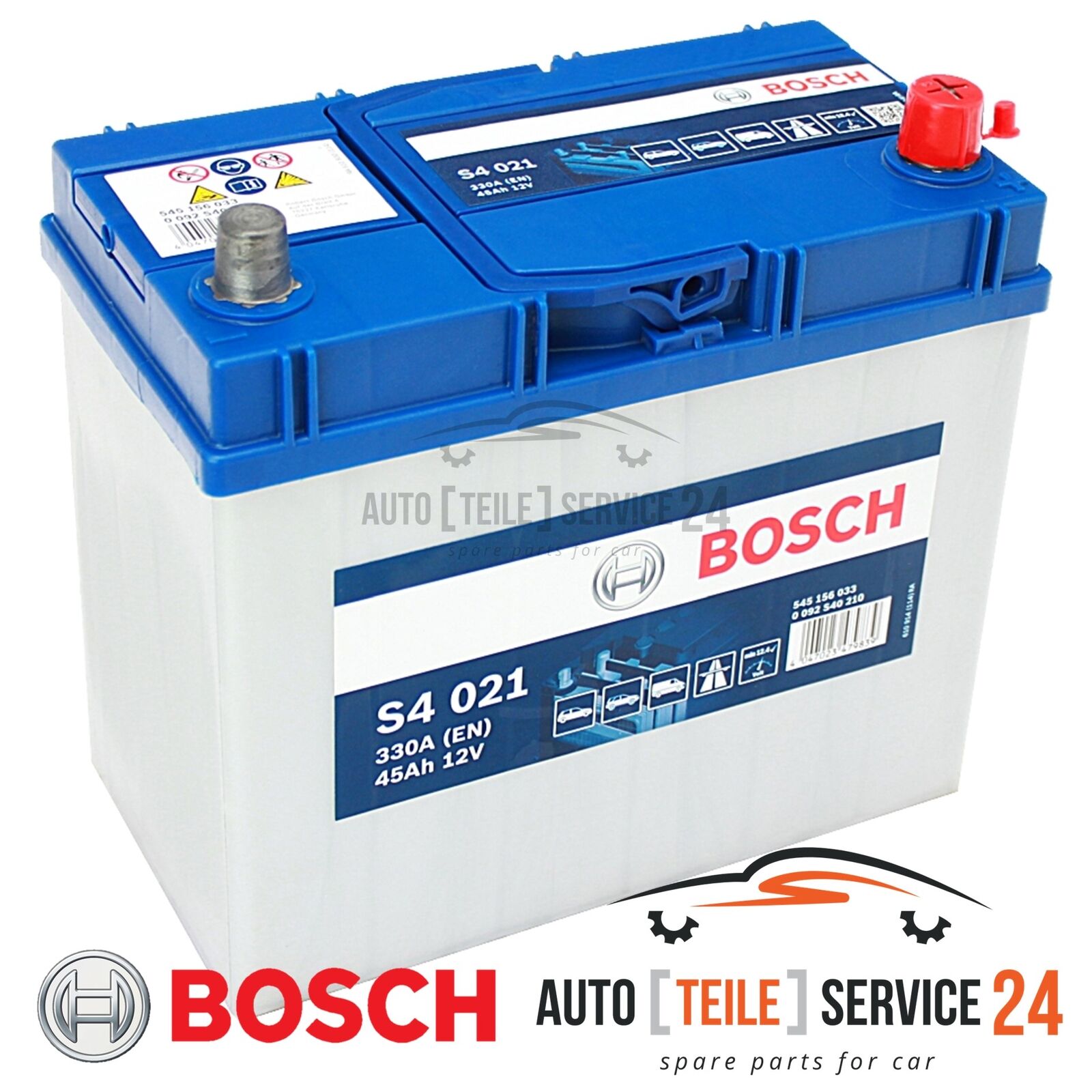 Batteria Avviamento Bosch 0092S40210 S4 per Daihatsu Honda Mazda Suzuki Toyota