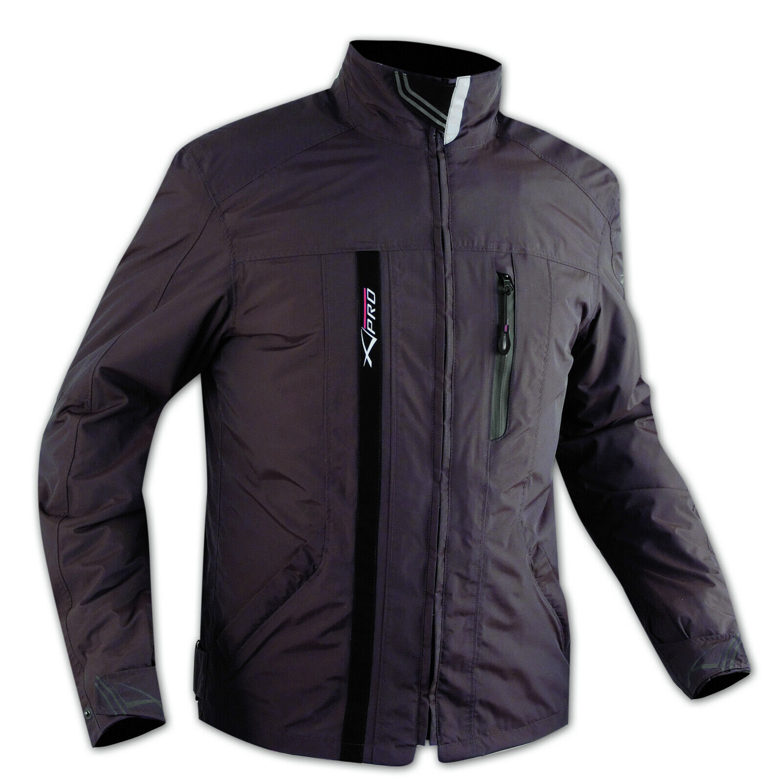 Textile Waterproof CE Armour Thermal Jacket Motorcycle Scooter  Brown M