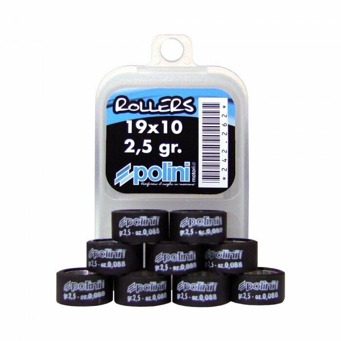 Rulli / Rollers Polini 19x10 / 2,5 gr. - 242.262