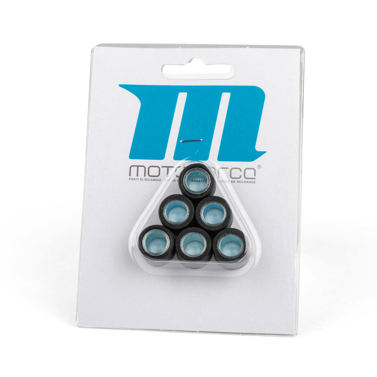 KIT 6 RULLI VARIATORE MISURA 15 X 12 MM PESO 4,0 GR