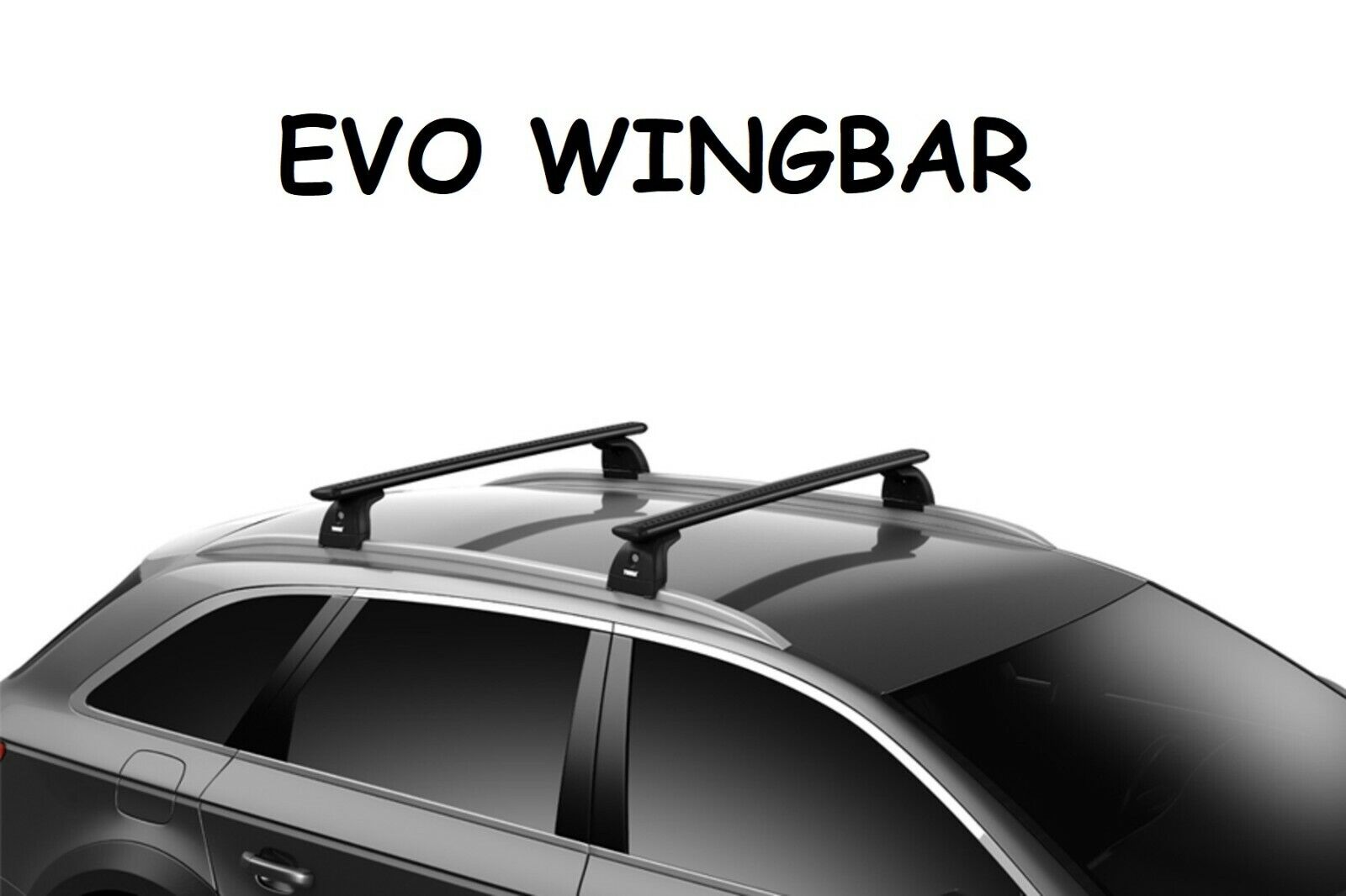 Barre portatutto THULE EVO WingBar Nero Alfa Romeo MITO 3 porte punti fissi