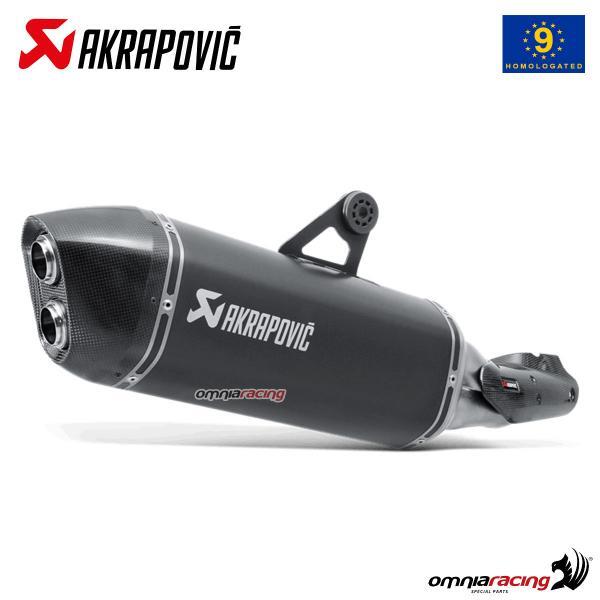 Akrapovic exhaust approved titanium black BMW R1200GS / Adventure 2014-2016