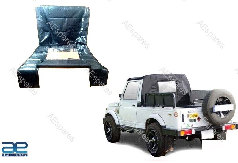 Ricambio Bikini Capote Suzuki samurai SJ413 SJ410 Nero Jeans Trasparente Window
