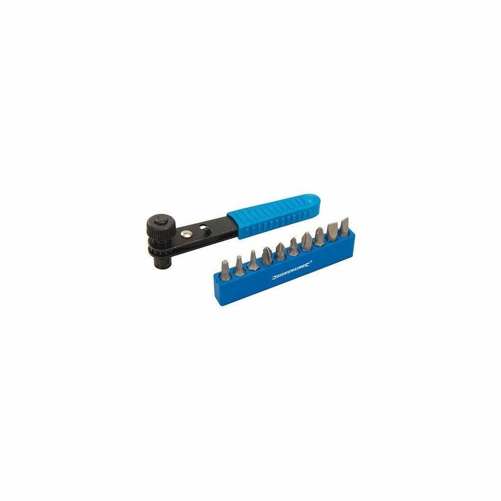 Silverline 404706 Offset Ratchet Screwdriver, Set 11 pz (O5q)
