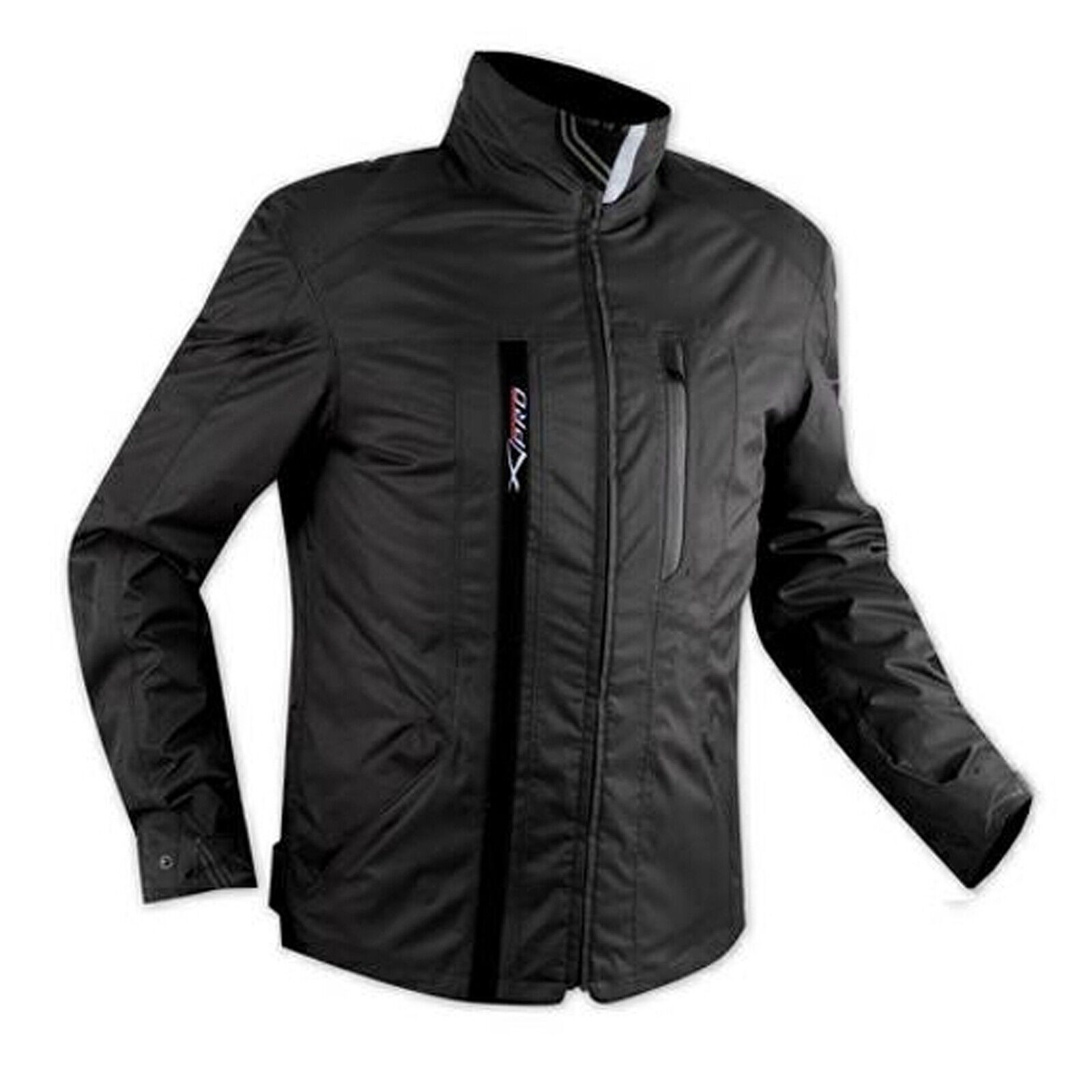 Textile Waterproof CE Armour Thermal Jacket Motorcycle Scooter  Black L