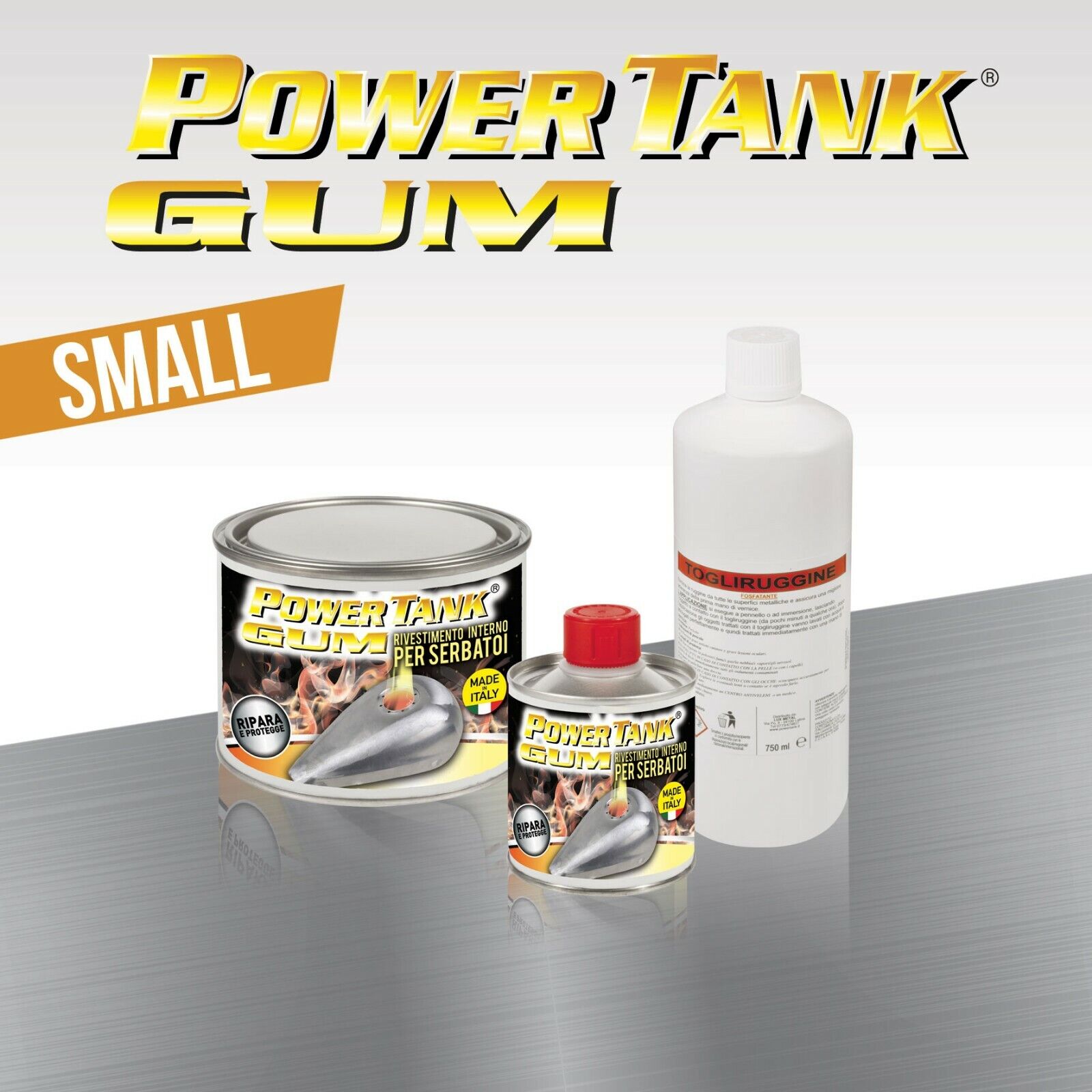 POWER TANK GUM KIT PICCOLO TRATTAMENTO PER SERBATOIO SMALL ORIGINALE LUX METAL