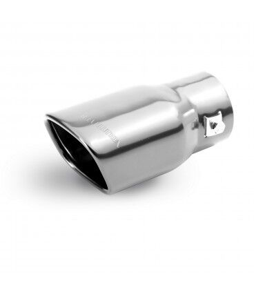 TERMINALE MARMITTA PER AUTO IN ALLUMINIO "PIPE" DIAMETRO 60 MM