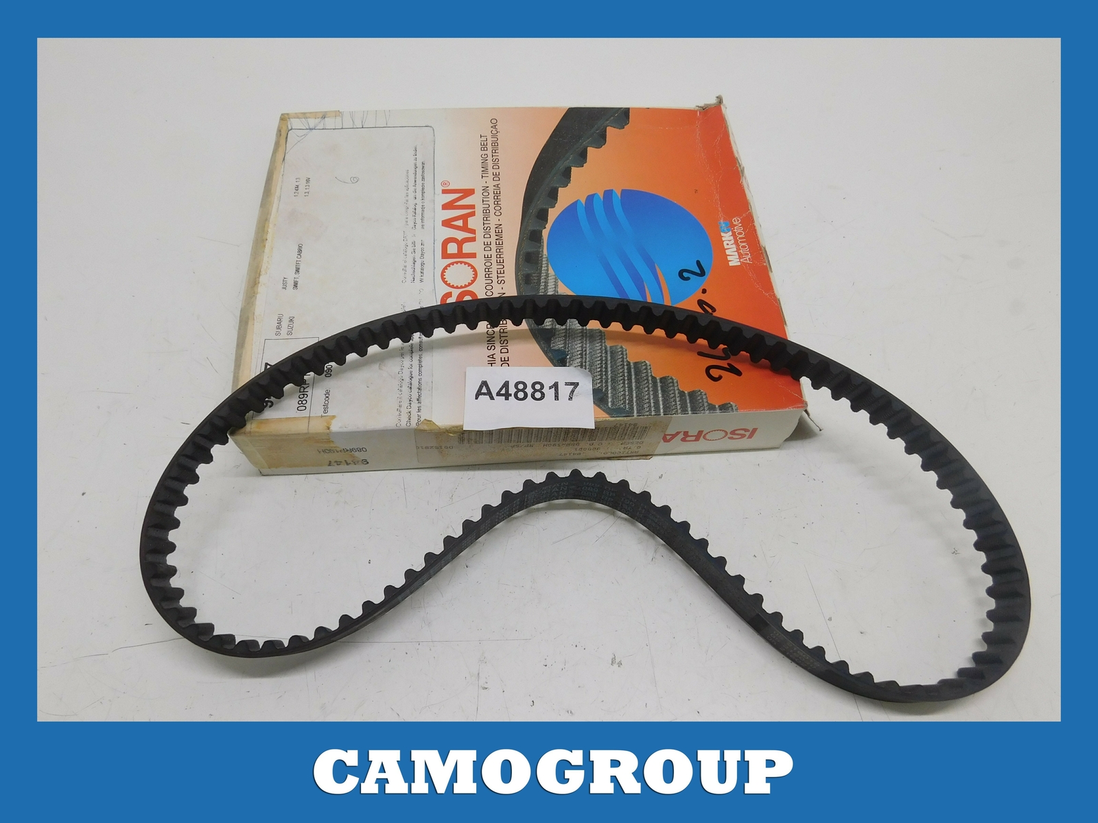CINGHIA DISTRIBUZIONE TIMING BELT ISORAN PER SUZUKI SWIFT 089RP190H
