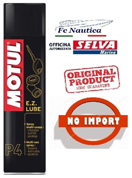 1 LUBRIFICANTE sbloccante multifunzione PER METALLI MOTUL MC CARE P4 400ML