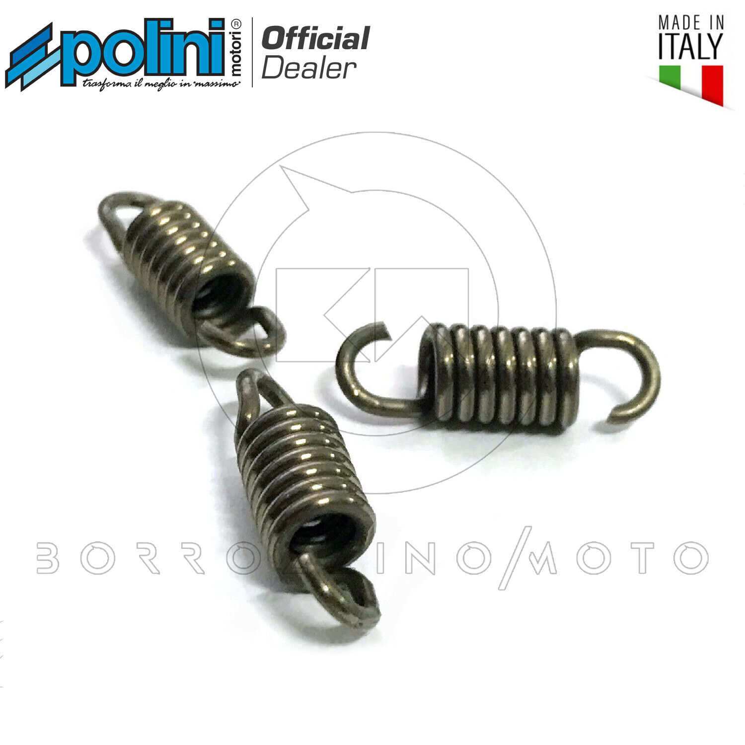 KIT SERIE 3 MOLLE MOLLETTE FRIZIONE COMPLETE POLINI PER PIAGGIO SI 50