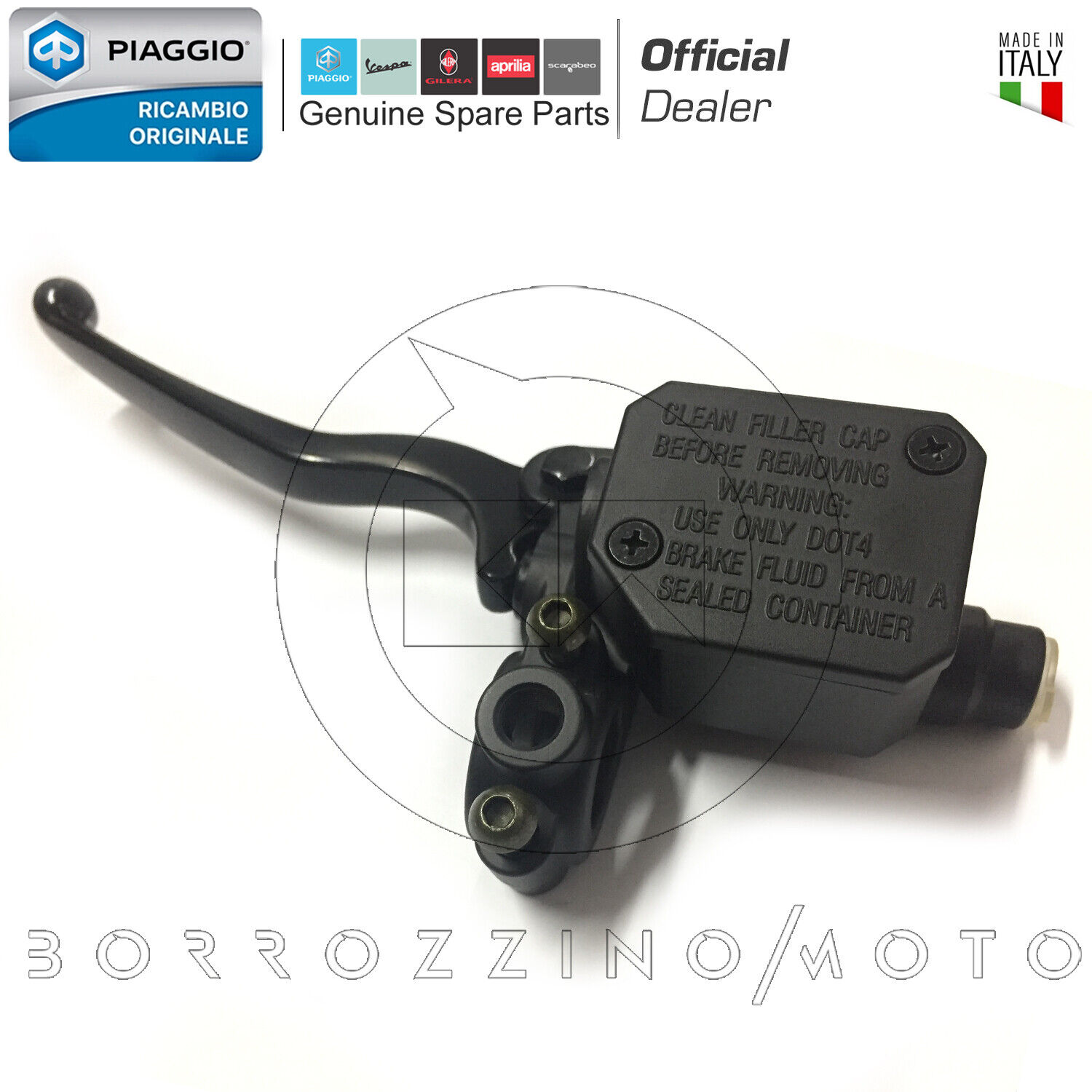LEVA POMPA FRENO POSTERIORE SINISTRA ORIGINALE PIAGGIO BEVERLY 500 2002