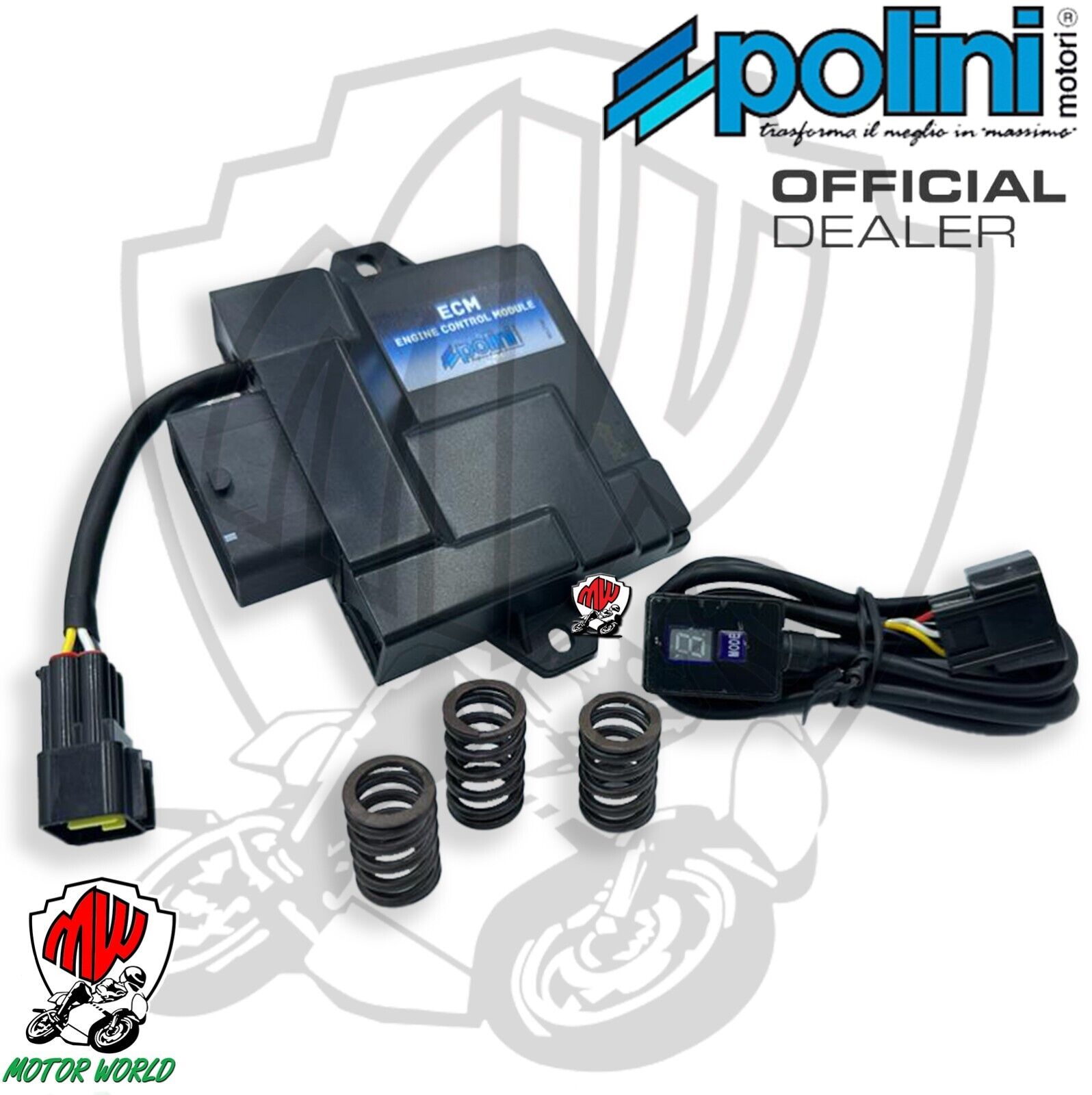 CENTRALINA ECM POLINI 171.0012 PIAGGIO VESPA 50 4T PRIMAVERA 3V iGET EURO5 2021