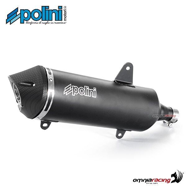 Marmitta completa Polini in acciaio per Peugeot Satelis 2 400 2015>