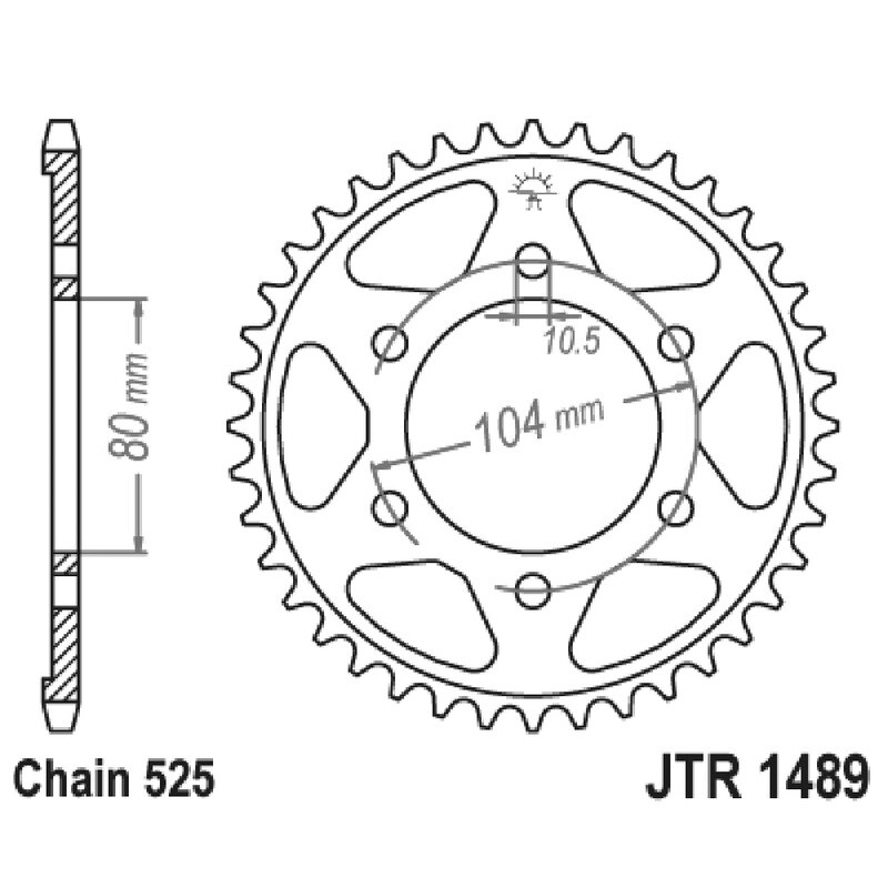 Jt Corona Jt 1489 Z42 denti JTR1489.42
