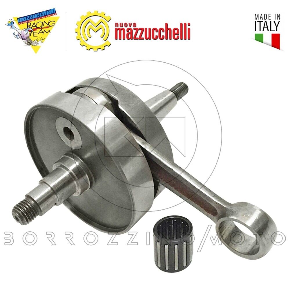 ALBERO MOTORE MAZZUCCHELLI AMT186VT CARTER LAMELLARE 130cc VESPA 50 CONO 20mm
