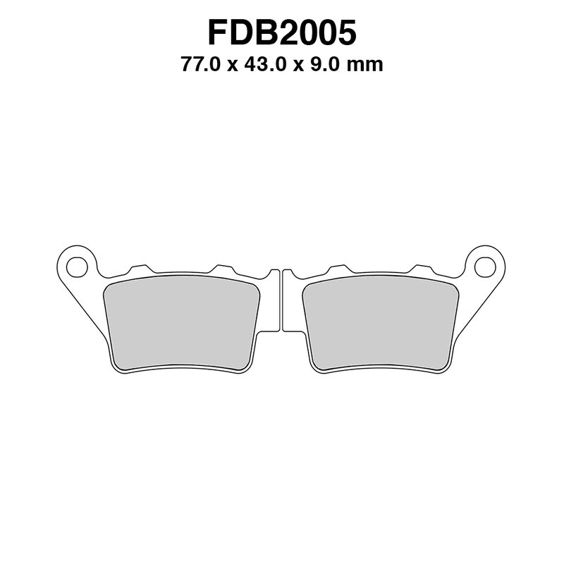 Ferodo Pastiglie freno Fdb2005Sg FDB2005SG