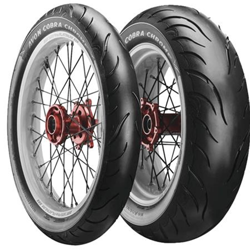 GOMME MOTO ESTIVE 120 70 R21 68V AVON AVON COBRA CHROME XL BSW PNEUMATICI NUOVI
