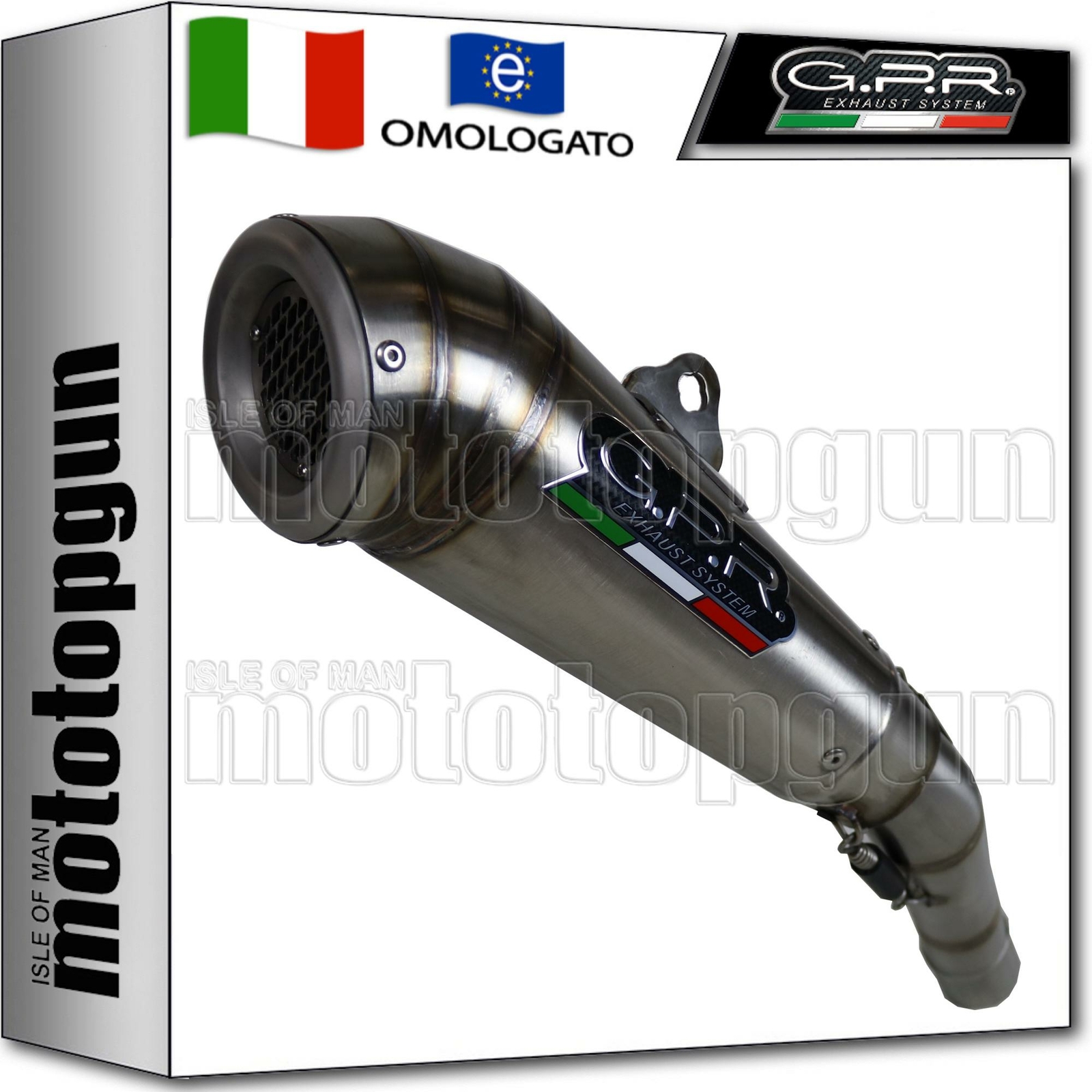 GPR SCARICO HOMCAT POWERCONE EVO KTM DUKE 390 2013 13 2014 14 2015 15 2016 16