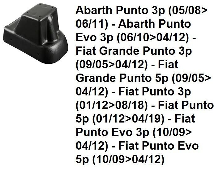 56479 Attacco bracciolo  per Abarth Punto 3p (08 11)G.PUNTO 5p 5p (05 12→18)