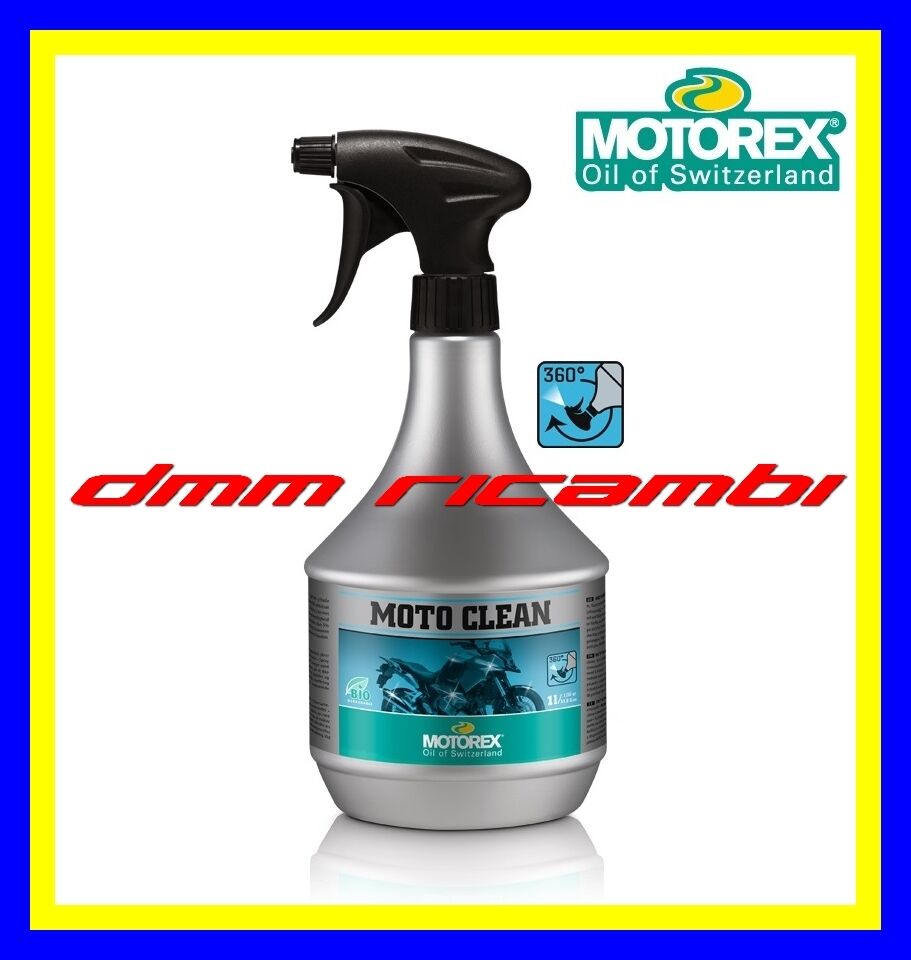Detergente Pulitore MOTOREX Moto Clean shampo scooter cross enduro carena