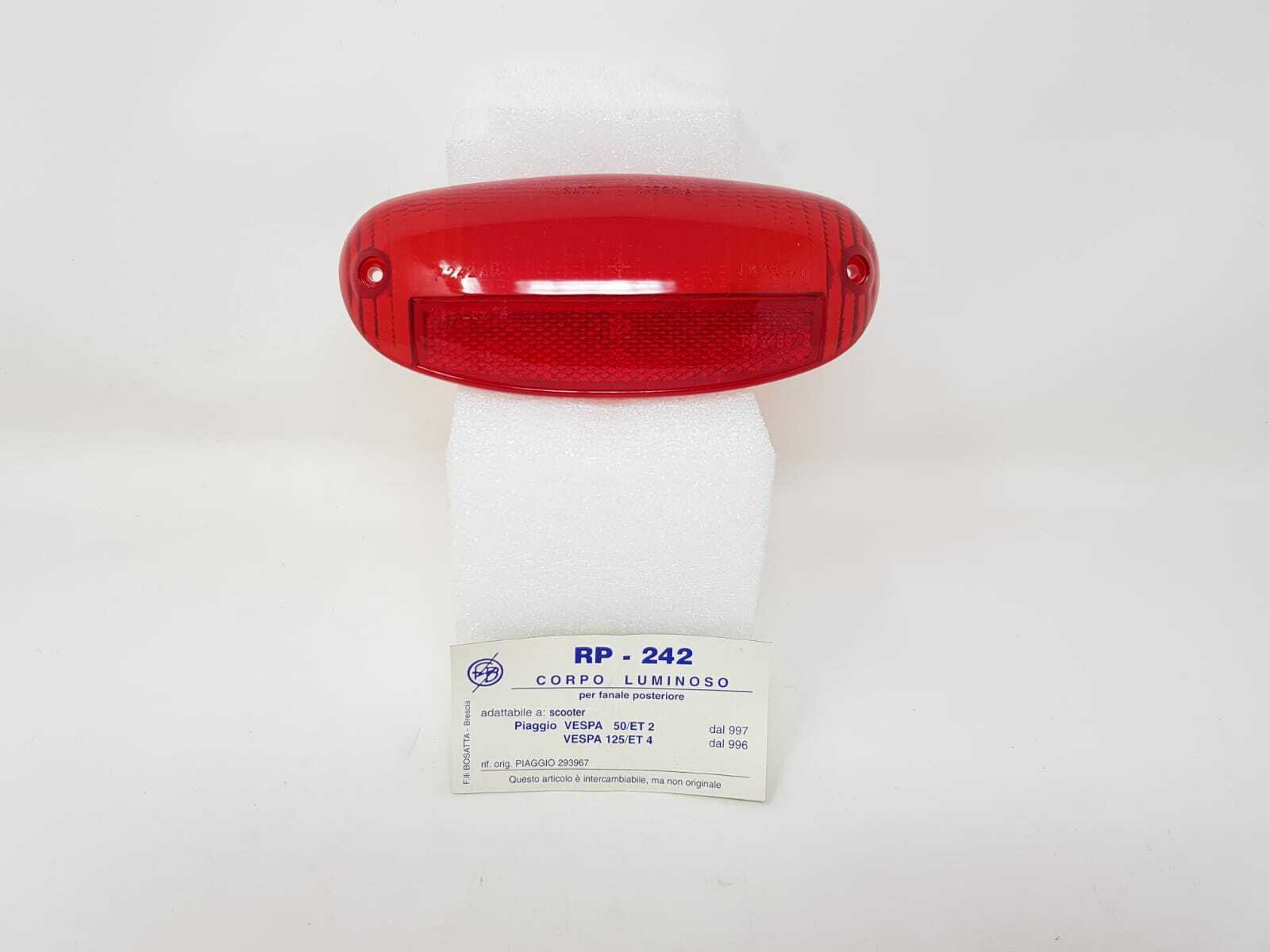 GEMMA FANALE POSTERIORE VESPA 50 ET2 DAL 97> VESPA 125 ET4 DAL 96 BOSATTA RP242