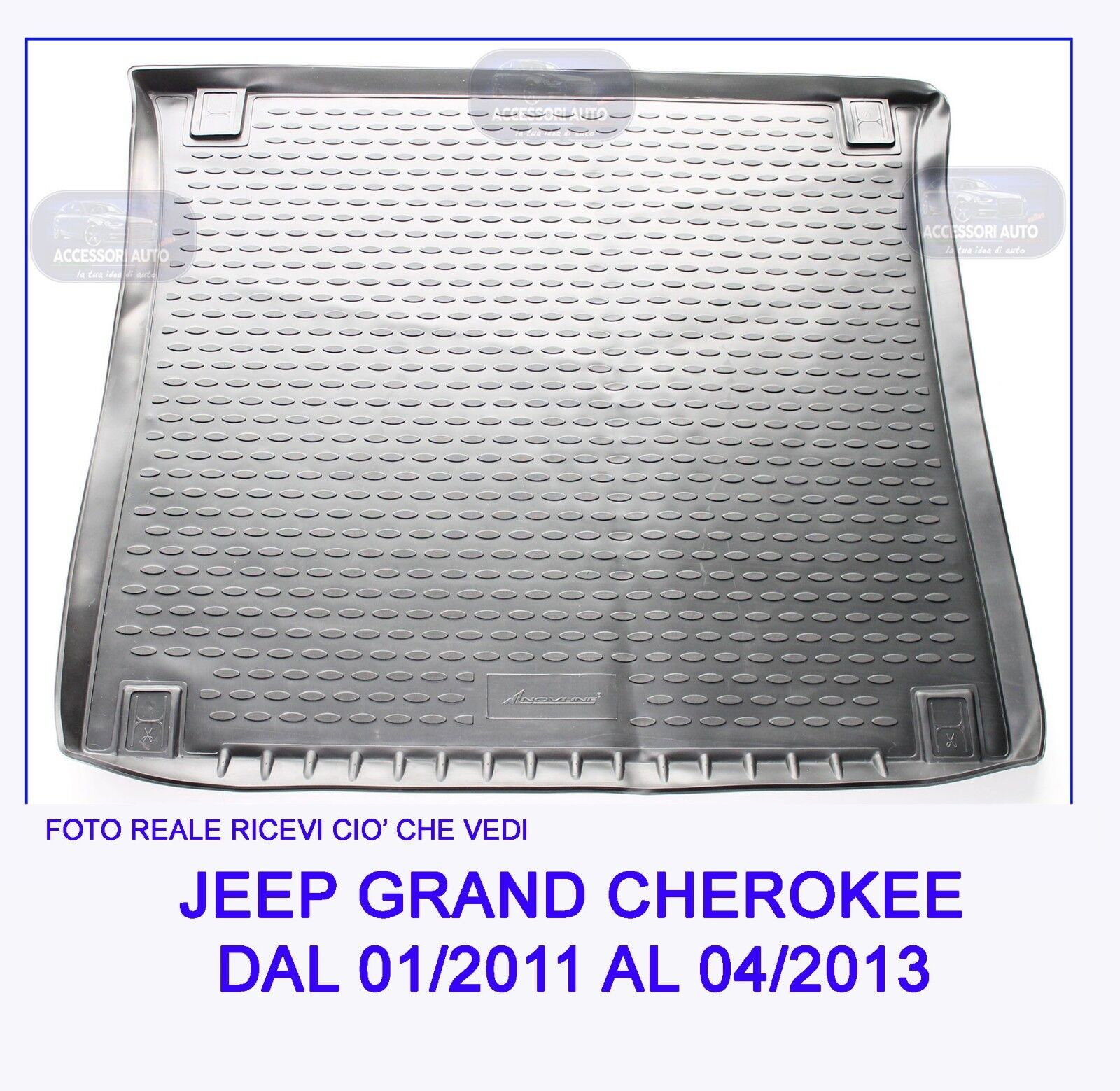 Vasca Proteggi Baule  Protezione Baule Cofano Auto  JEEP Grand Cherokee